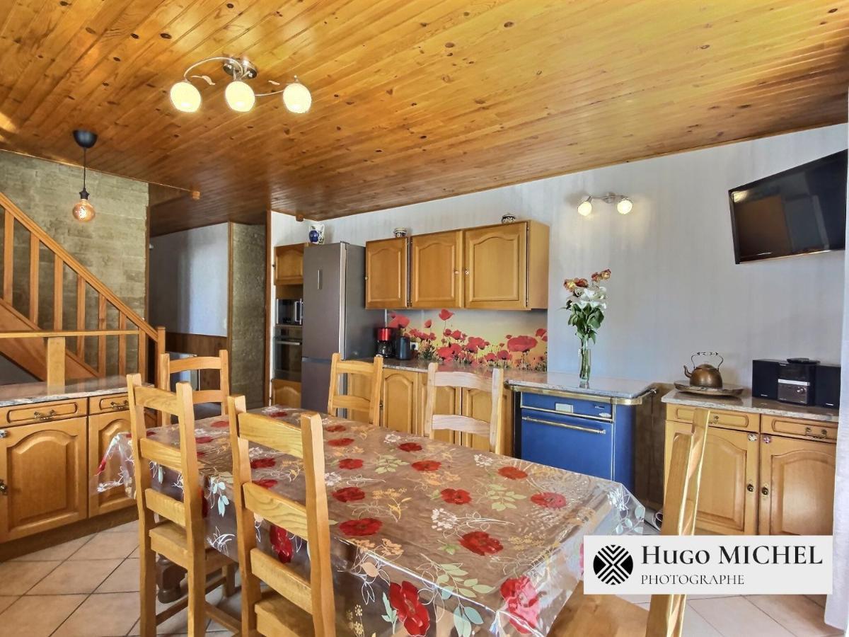 Villa Les Volets Bleus à La Chapelle-aux-Bois Extérieur photo